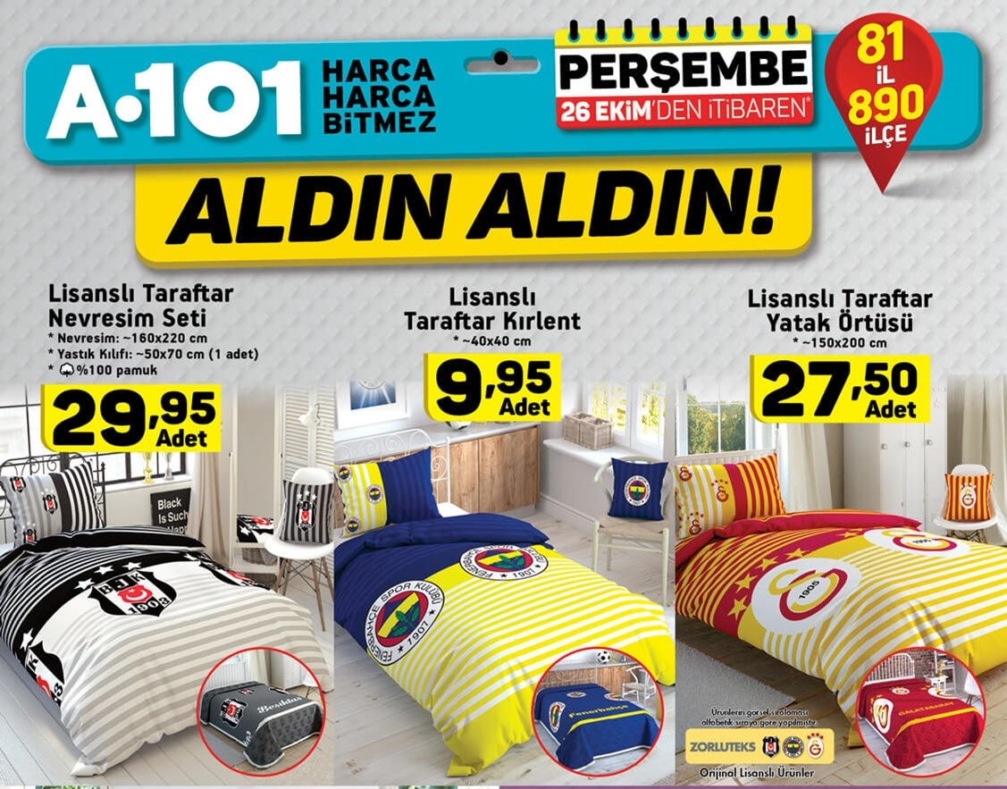 A101 Market 26 Ekim 2017 Aktüel Fırsat Ürünleri