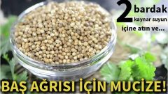 Baş ağrısı için ev yapımı çözümler