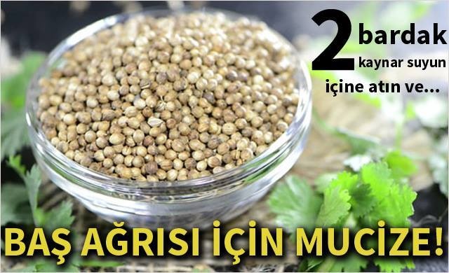 Baş ağrısı için ev yapımı çözümler