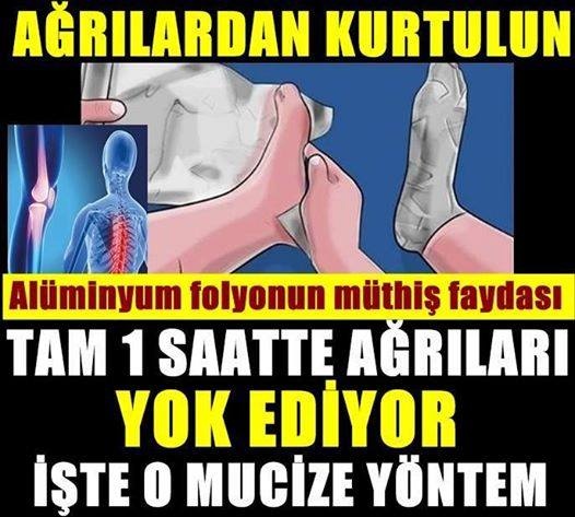 Alüminyum Folyonun Ağrılarınızı Geçirdiğini Tahmin Bile Edemezdiniz