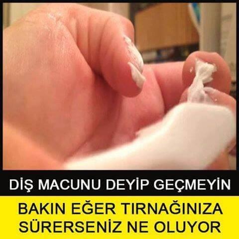 Diş Macununun Kullanıldığı Diğer Alanlar