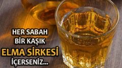 Her Sabah Bir Kaşık Elma Sirkesi İçerseniz