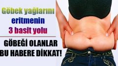 Göbek ve Yan Yağlari Yakmak İçin Altın Kurallar Bakın Neymiş
