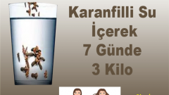 Zayıflatan Karanfilli Su Kürü ve Faydaları