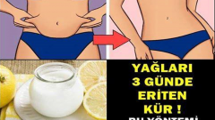 Göbek Yağlarını Eriten Mucize Kür
