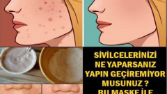 Yüzdeki İstenmeyen Tüyler ve Sivilceler İçin Doğal Maske