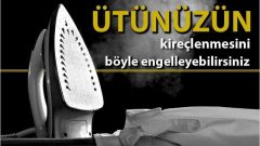 Ütünüzün kireçlenmesini engelleyin