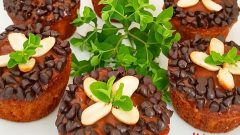 Çikolatalı Damlalı Cupcake