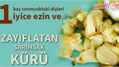 Zayıflatan Sarımsak Suyu Kürü