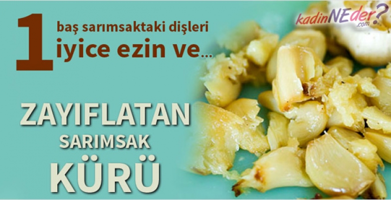 Zayıflatan Sarımsak Suyu Kürü