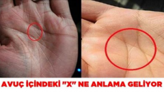 Avuç içindeki x ne anlama geliyor