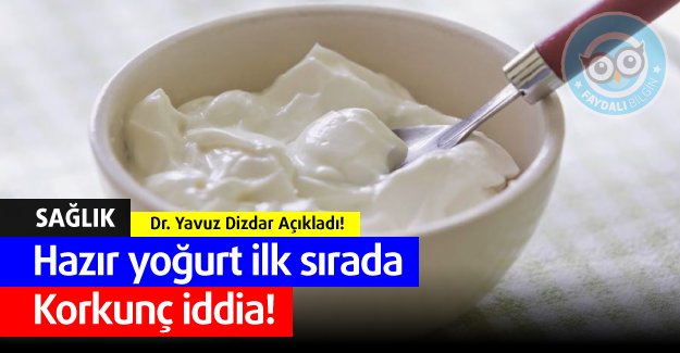 Kanser vakalarında endüstriyel yoğurdun etkisi