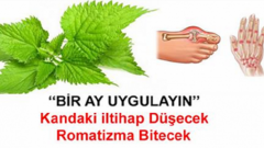 İltihaplı Eklem Romatizması ve Sinir Sıkışması için Karışım