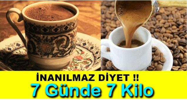 Şekersiz Türk Kahvesi Diyeti