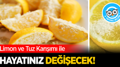 Limon ve Tuz Karışımı ile Hayatınız Değişecek