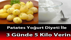 Patates Yoğurt Diyeti İle Etkili Bir Şekilde Kilo Verin