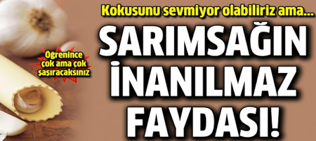 Sarımsağın İnanılmaz Faydaları