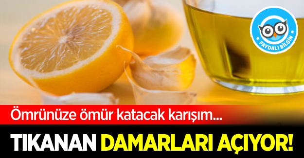 Tıkanan damarları açan mucizevi karışım