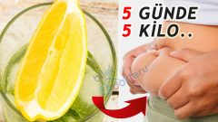 Maydanoz ve Limonlu Yağ Yakıcı Kilo Verme Kürü