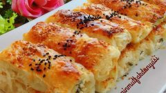 Baklava Yufkasından Peynirli Börek
