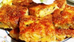 Börek Tadında Patatesli Kek