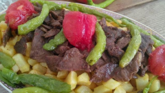 Kızartma Eşliğinde Yaprak Et