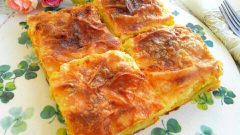 Sebzeli Tepsi Böreği