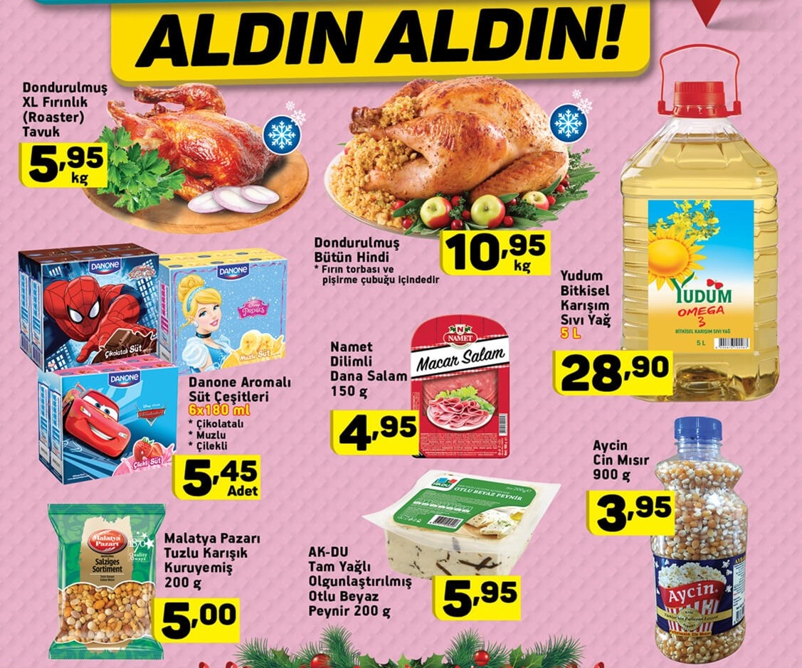 A101 Marketler 21 Aralık 2017 Fırsat Kataloğu Ürünleri