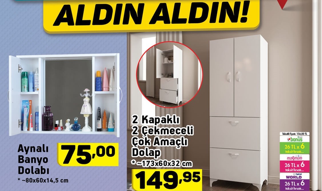A101 Marketler 21 Aralık 2017 Fırsat Kataloğu Ürünleri
