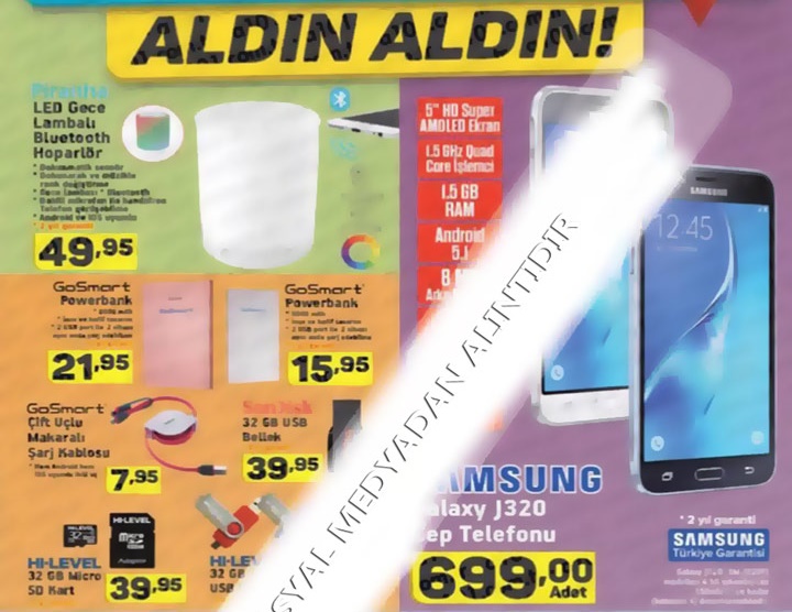 A101 Marketler 28 Aralık 2017 Fırsat Kataloğu Ürünleri