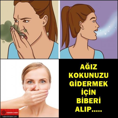 Ağız Kokunuzu Gidermek İçin Biberi Alıp Meğer Çok Kolaymış