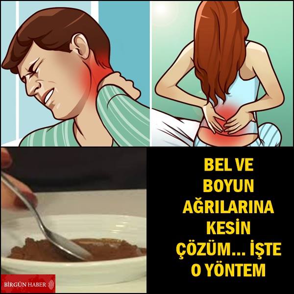 Bel Ve Boyun Ağrılarına Kesin Çözüm İşte Yöntem