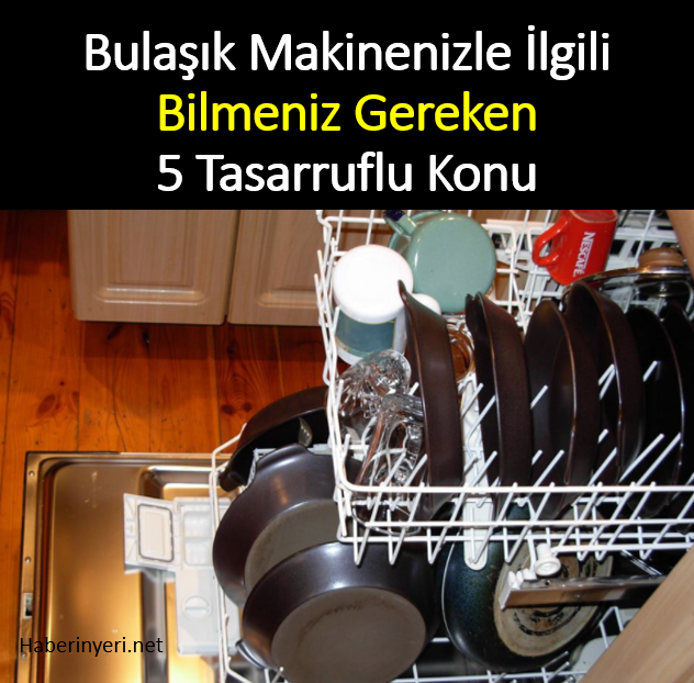 Bulaşık Makineniz Hakkında Bilmeniz Gereken 5 Tasarruflu Konu