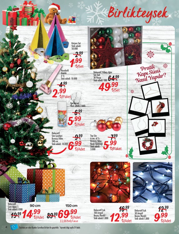 Carrefoursa 16 - 3 Ocak 2017 Aktüel Fırsat Ürünleri