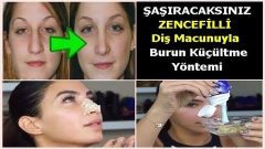 Yurt dışında popüler oldu Diş macunu ile burun küçültme nasıl yapılır