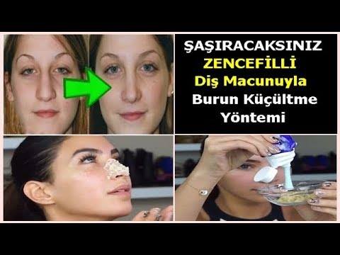 Yurt dışında popüler oldu Diş macunu ile burun küçültme nasıl yapılır