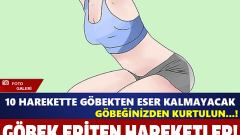 Bu Hareketlerle Göbeğinizden Eser Kalmayacak