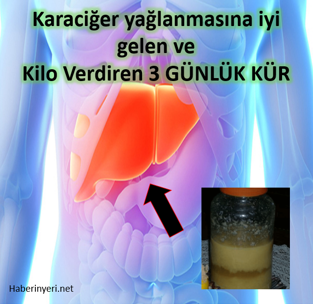 Karaciğer Yağlanmasını En Aza İndiren ve Kilo Verdiren 3 Günlük Kür