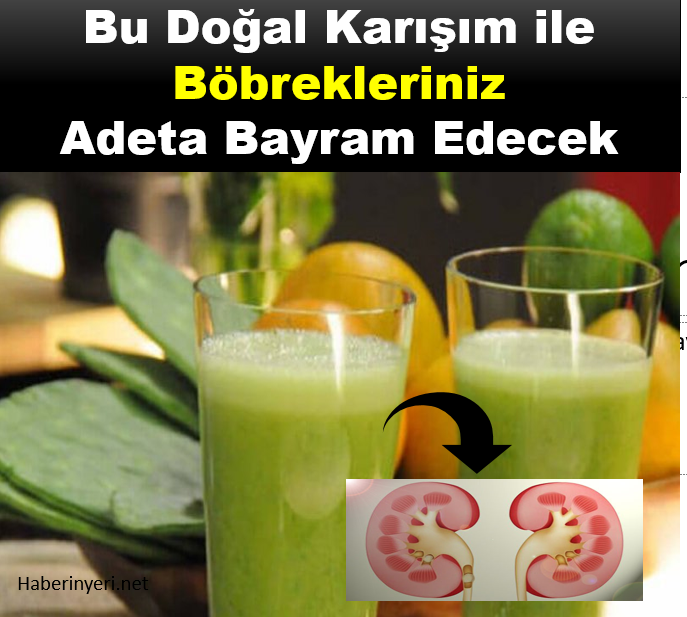 Bu Doğal Karışım Sayesinde Böbrekleriniz Bayram Edecek