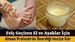 Felçli El ve Ayaklara Turşu Tuzu Zeytinyağı Kürü