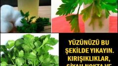 Kırışıklara Siyah Noktalara Ve Aknelere Bu Yöntem İle Yıkayıp Veda Edin