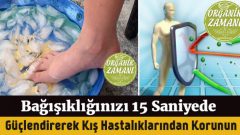 Bağışıklık Sisteminizi Sadece 15 Saniyede Güçlendirin