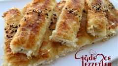 Baklavalık Yufkadan Peynirli Börek