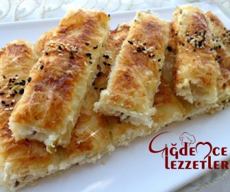 Baklavalık Yufkadan Peynirli Börek