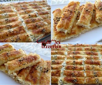 Baklavalık Yufkadan Peynirli Börek