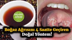 Boğaz Ağrısını 4 Saatte Geçiren Basit Ve Etkili Yöntem