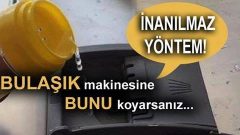 Bulaşık Yıkarken Kullanabileceğiniz İnanılmaz Yontem