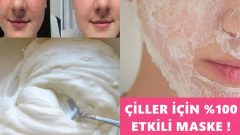 Çiller İçin Etkili Maske Evde Kolaylıkla yapabilirsiniz