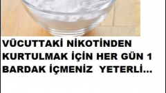 Portakal Suyuyla Bu Maddeyi Karıştırın Vücudunuzda Biriken Nikotinden Kurtulun