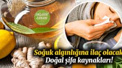 Soğuk algınlığına şifa doğal ilaçlar